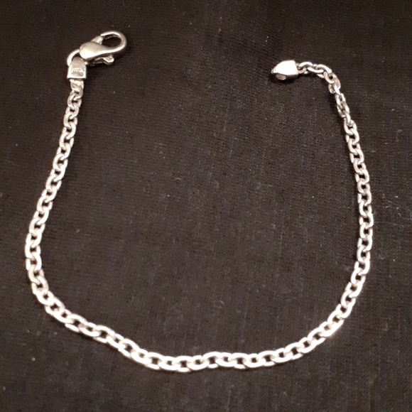STERLING 925 LINK BRACELET - Picture 1 of 5